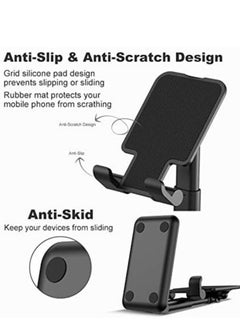 Generic Mobile Phone Adjustable Stand Holder For Desk Compatible With All Devices  - Image 3