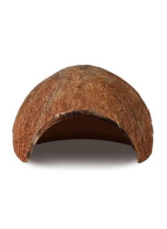 SunGrow SunGrow Coconut Hut for Crested Gecko, 5x3 Inches Reptile Climbing Hide, Leopard Gecko Tank Cage Habitat Accessories, Smooth-Edged Coconut Shell, for Exercise, Crawling, Perching and Basking Spot  - Image 2