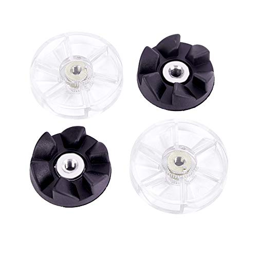 Timsec 14 Pieces Blender Replacement Parts, including Top Rubber Gears, Motor Gears, Silicone Rubber Gaskets and Bushing Shock Pads, Compatible with NutriBullet Blender 600w and 900w NB-101B, NB-101S, NB-201 - Image 2