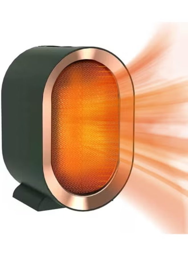 ORIONMAX 1200W Indoor Space Heater, Portable Electric Fan Heater with 2 Heat Settings, PTC Fast Heating, Tip-Over & Overheat Protection, Quiet Desk Heater for Home Office Bedroom - Image 1