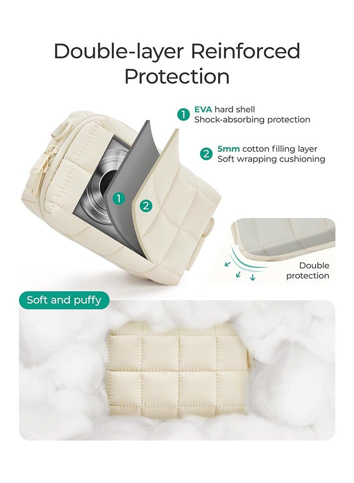 Camera Crossbody Bag Digital Camera Bag Protective Fluffy Camera Bag Lightweight Waterproof Camera Bag - Image 3