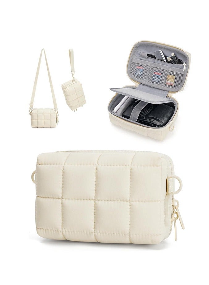 Camera Crossbody Bag Digital Camera Bag Protective Fluffy Camera Bag Lightweight Waterproof Camera Bag - Image 1