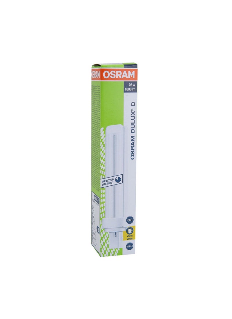 Osram Osram Cfl Warm White 26 Watts 2 Pin  - Image 1