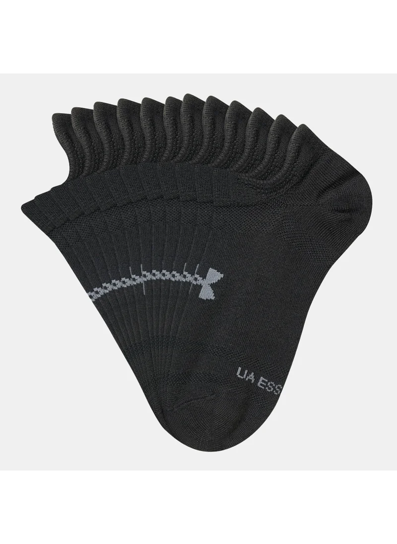 اندر ارمور Essential No-Show Socks (6 Pairs)