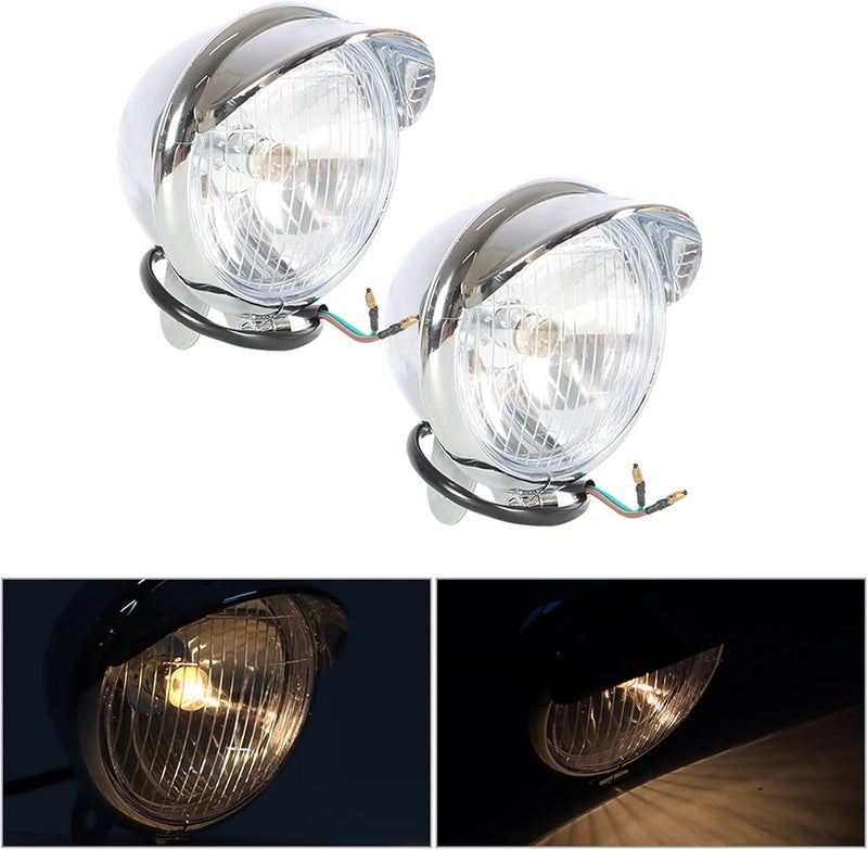 LABLT Motorcycle Passing Driving Spot Fog Light Turn Signal Light Bar with Bracket Set - Image 5