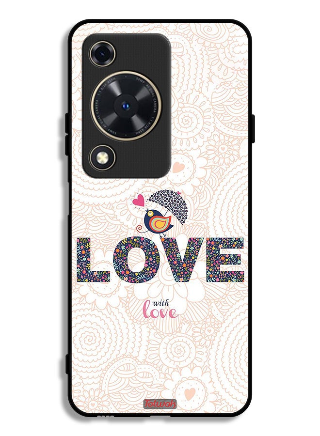 Tolwak Huawei Nova Y72S Protective Case Cover Love With Love