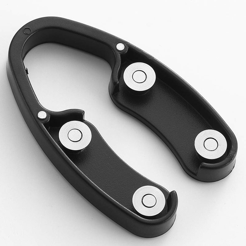 YWQ 2 Pack Design Wine Foil Cutter, Wine Bottle Opener Accessory, Gift for Wine Lovers by YWQ, Black - Image 4