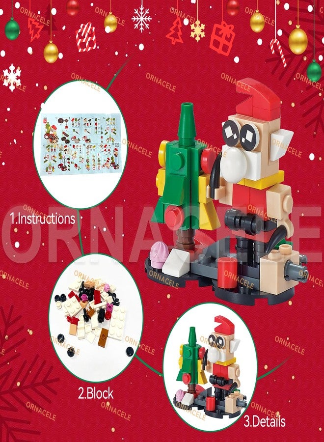 ORNACELE Christmas Advent Calendar 2025, 6 in 1 Building Blocks, 24 Days Countdown Calendar Toys for Kids, Christmas Building Toys Party Favors, Kids Christmas Gifts for Boys & Girls - Image 4