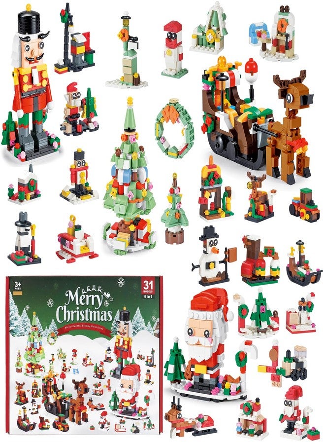 ORNACELE Christmas Advent Calendar 2025, 6 in 1 Building Blocks, 24 Days Countdown Calendar Toys for Kids, Christmas Building Toys Party Favors, Kids Christmas Gifts for Boys & Girls - Image 1