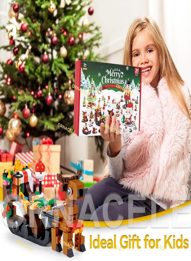 ORNACELE Christmas Advent Calendar 2025, 6 in 1 Building Blocks, 24 Days Countdown Calendar Toys for Kids, Christmas Building Toys Party Favors, Kids Christmas Gifts for Boys & Girls - Image 5