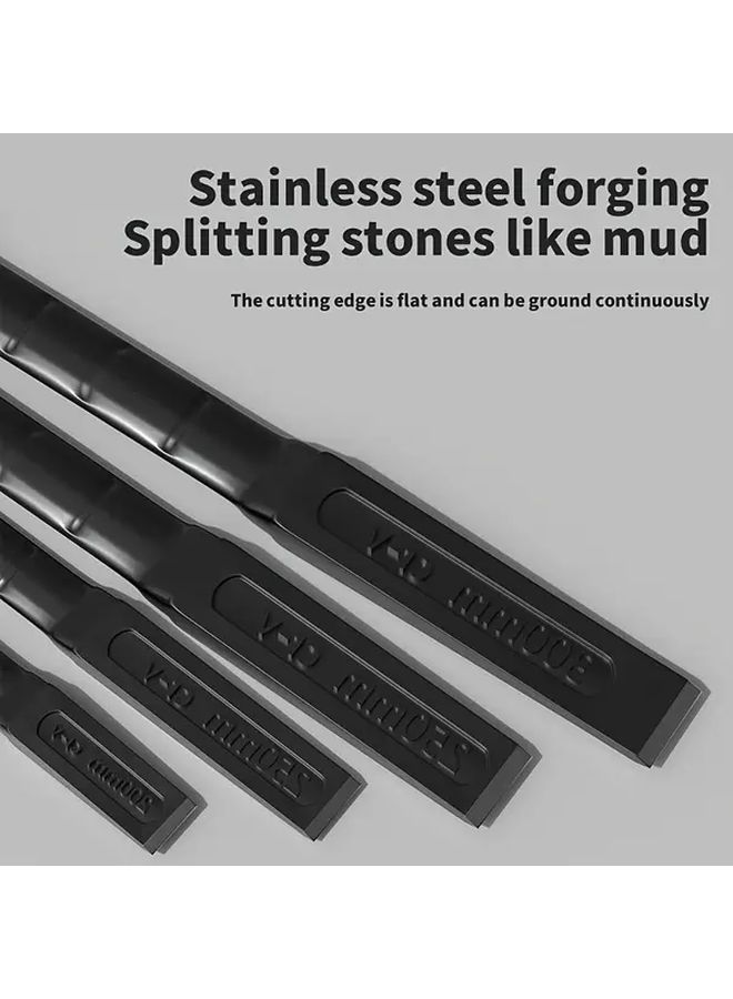 6 Inch Masonry Chisel with Free Hand Pad High Hardness Industrial Forged Tool - Image 5