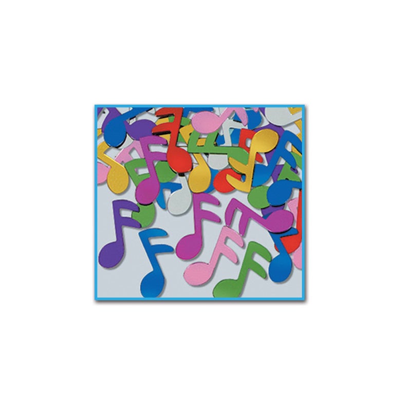 Beistle Fanci-Fetti Musical Notes (multi-color) Party Accessory (1 count) (1 Oz/Pkg) - Image 5