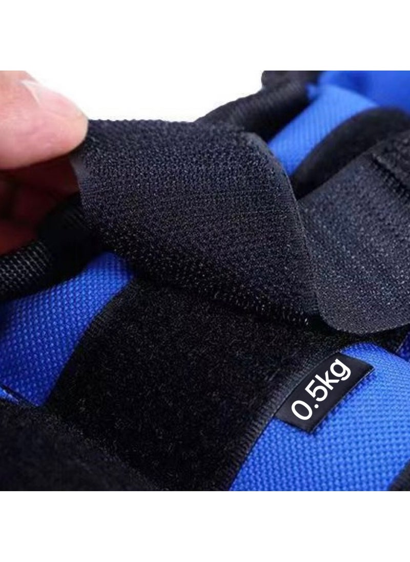 HaHaHai A two-piece sandbags for the arms and feet, weighing a total of 1 kilogram, each weighing 0.5 kilograms  - Image 3