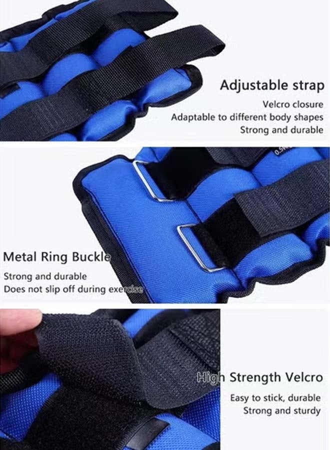 HaHaHai A two-piece sandbags for the arms and feet, weighing ,0.5 kg Set, each weighing 0.25 kilograms - Image 5