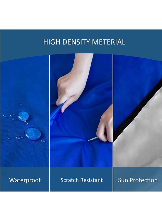 JCB CHIC Waterproof & Dustproof Mattress Moving Bag， Mattress Bag for Moving and Storage,Heavy Duty Tarp Reusable Mattress Storage Bag，Ideal for Moving House, Storage and Disposal（1.2×2M) - Image 3