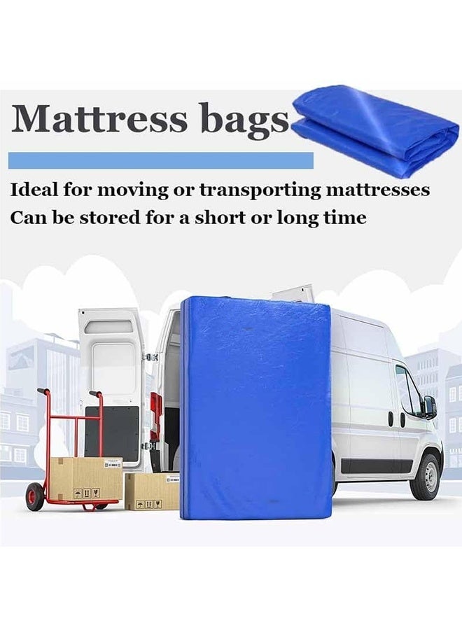 JCB CHIC Waterproof & Dustproof Mattress Moving Bag， Mattress Bag for Moving and Storage,Heavy Duty Tarp Reusable Mattress Storage Bag，Ideal for Moving House, Storage and Disposal（1.2×2M) - Image 4