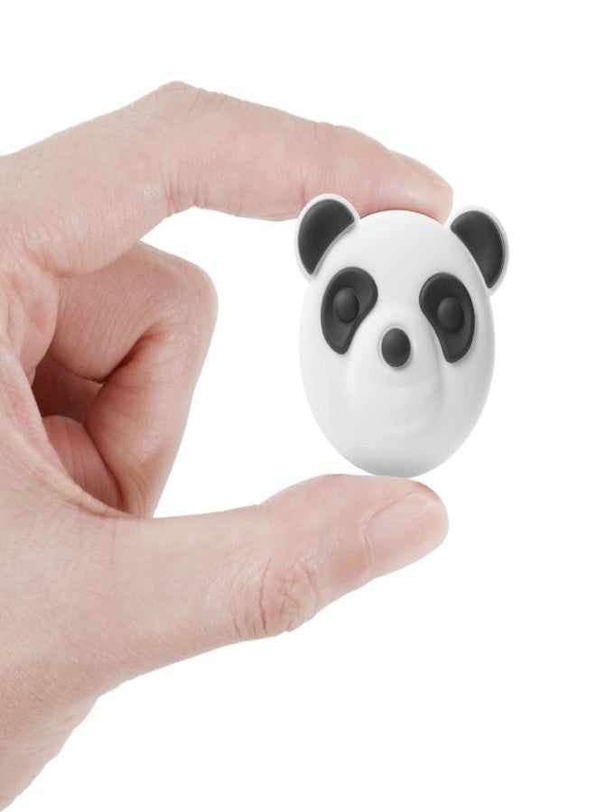 BONE Interchangeable Cute Animal Cartoon Badge Logo, Compatible with Modular Accessories from Collection - Panda - Image 2