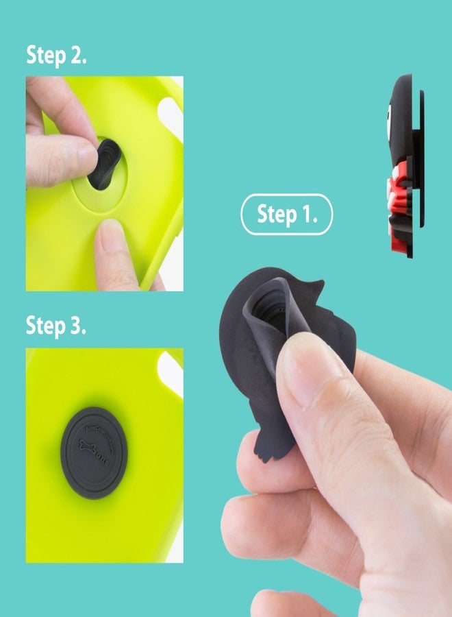 BONE Interchangeable Cute Animal Cartoon Badge Logo, Compatible with Modular Accessories from Collection - Panda - Image 4