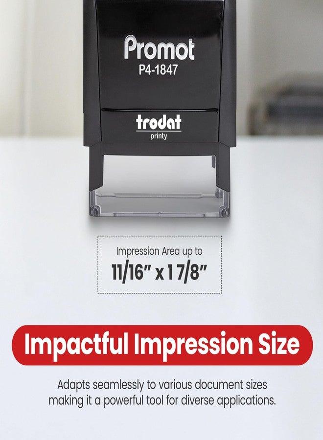 Promot Return to Sender NO Longer at This Address Self Inking Rubber Stamp - Image 5