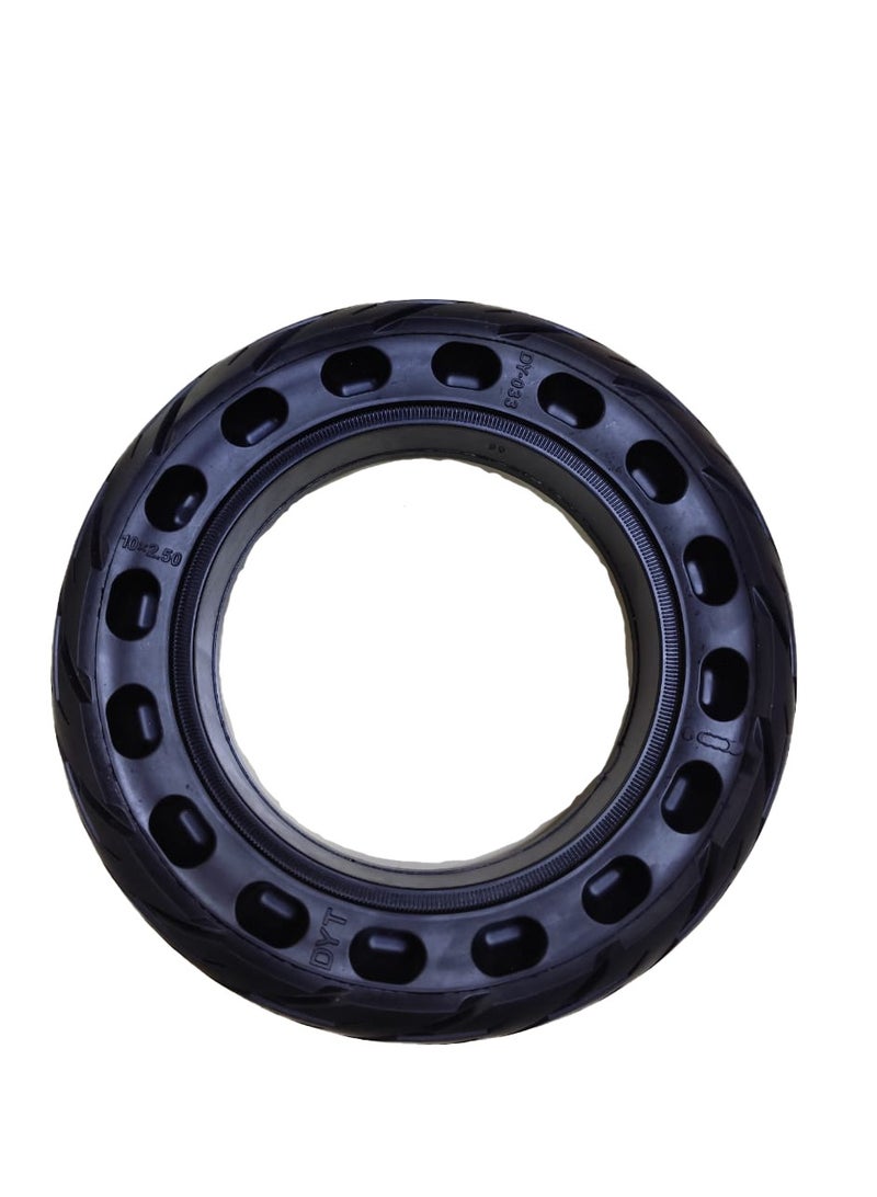 Generic Electric Scooter 10 Inch Solid Tyre 10"x2.50 - Tubeless Tire Pneumatic Tyre  - Image 2