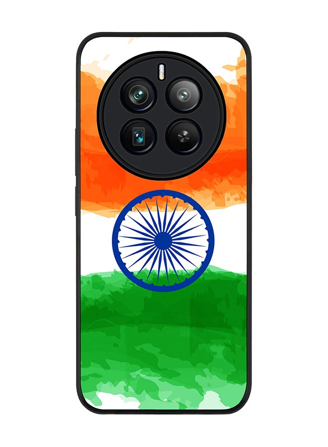 Stylizedd Rugged Black edge case for Realme 12 Pro / Realme 12 Pro Plus 5G, Slim fit Soft Case Flexible TPU Gel Thin Cover -  Blue Chakra - Image 1