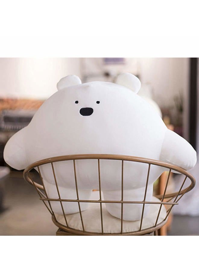 REFAHB 9 inch Cute Bear Plush Stuffed Animal Body Pillow Fat Cartoon Cylindrical Body Pillows for Kids, Super Soft Hugging Toy Gifts for Bedding, Kids Sleeping Nap Kawaii Pillow - Image 2