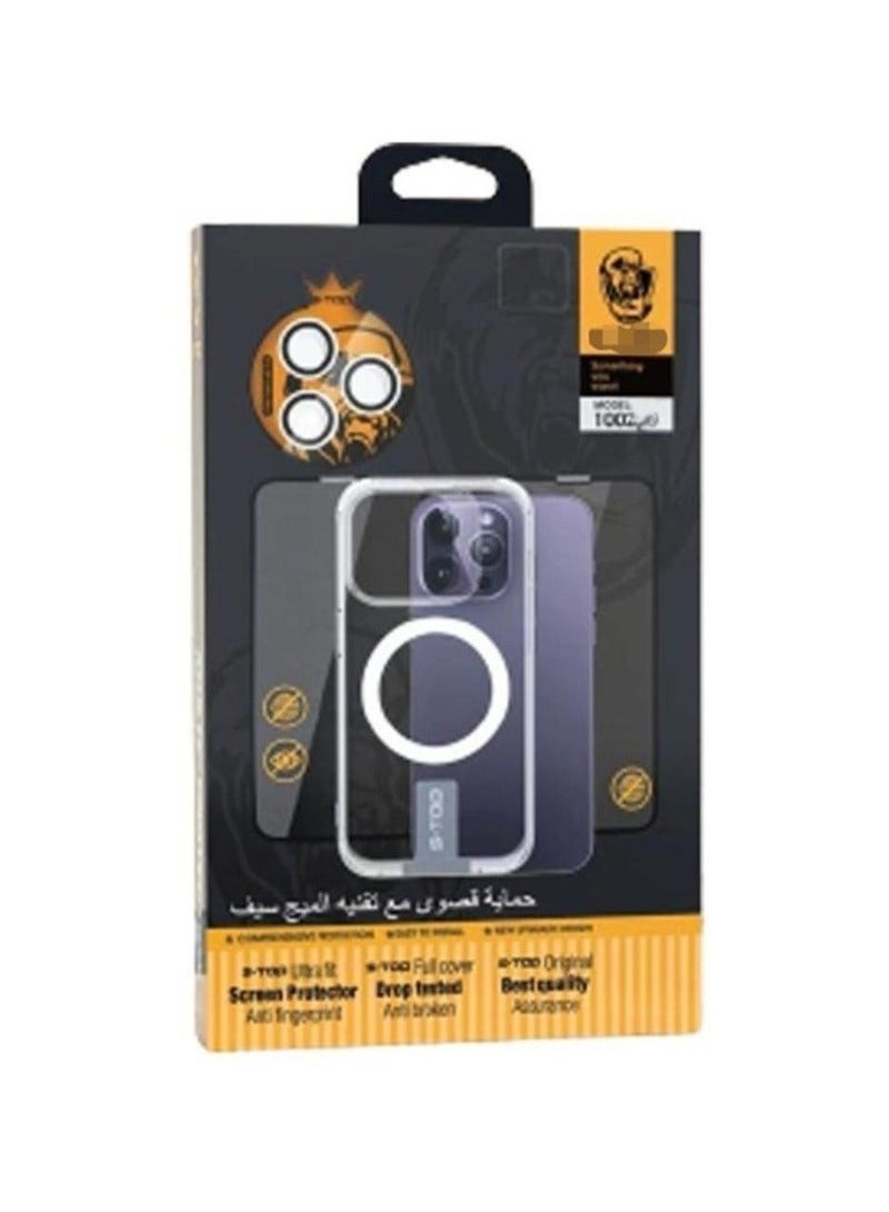 S-TOP Integrated protection package from iPhone 14 pro Max 10 in 1 compatible with  iPhone 14 pro Max  - Image 3