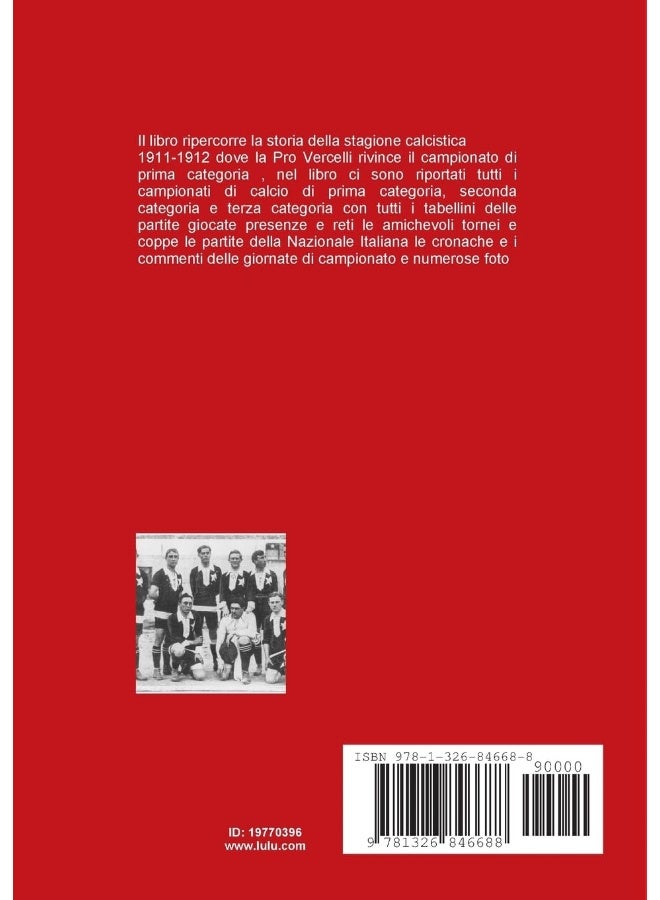 Storia del Calcio i Campionati del 1911-12