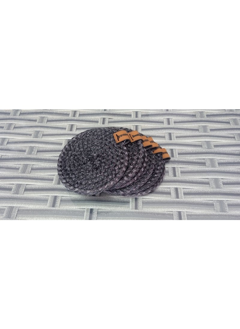 6 Pieces Wicker Coaster Tea Coffee Cup Coaster Anthracite - pzsku/Z4152D18F03BE9B7B0C3EZ/45/_/1731226480/9004a6e1-3c8e-45cb-b63a-b983e9faaee6