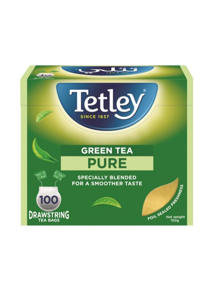 Tetley Green Tea Pure - Image 1