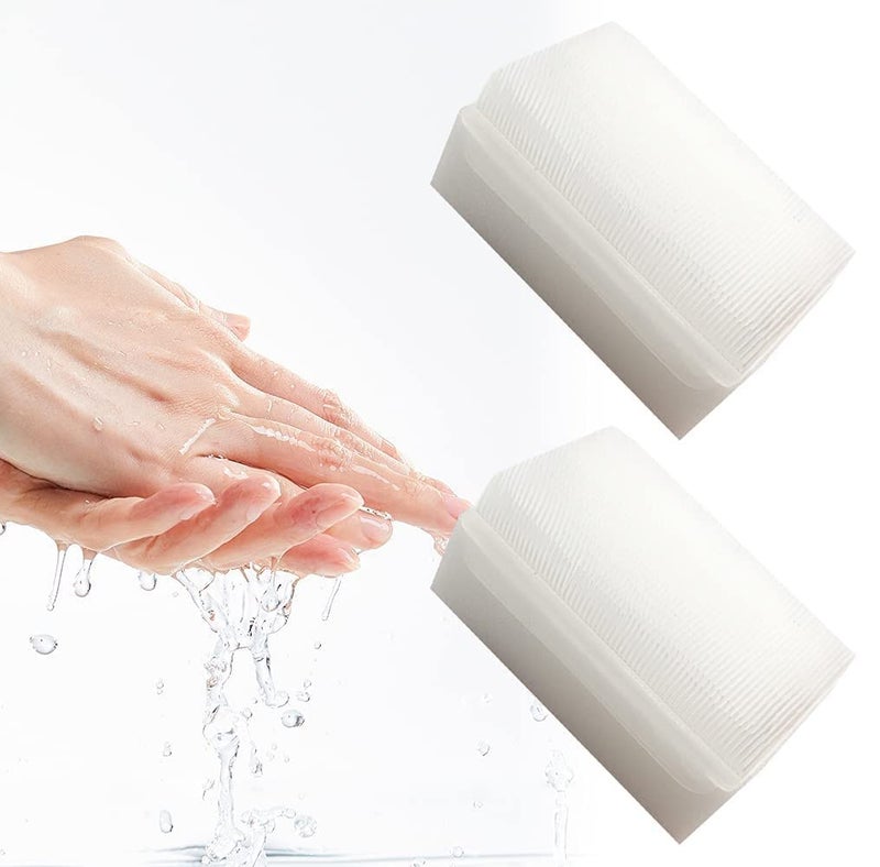 FveBzem 2pcs Disposable Surgical Scrub Brush Sterile Sponge Brushes with Nail Clippers Blister Packing Surgical Brushes Hands Cleaning Scrubber Double-Sided Cleaning Scrub Brush - Image 5