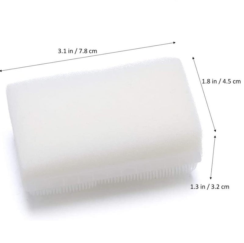 FveBzem 2pcs Disposable Surgical Scrub Brush Sterile Sponge Brushes with Nail Clippers Blister Packing Surgical Brushes Hands Cleaning Scrubber Double-Sided Cleaning Scrub Brush - Image 3