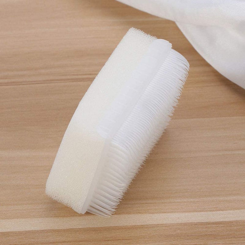 FveBzem 2pcs Disposable Surgical Scrub Brush Sterile Sponge Brushes with Nail Clippers Blister Packing Surgical Brushes Hands Cleaning Scrubber Double-Sided Cleaning Scrub Brush - Image 4