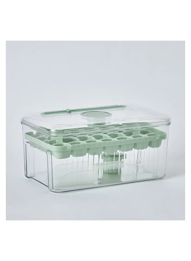 هوم بوكس Icy 28-Compartment Store n Scoop Ice Cube Box 19 x 10.5 x 11.5 cm