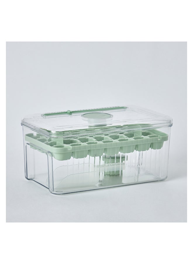 Home Box - Icy 28-Compartment Store n Scoop Ice Cube Box 19 x 10.5 x 11.5 cm - Image 1