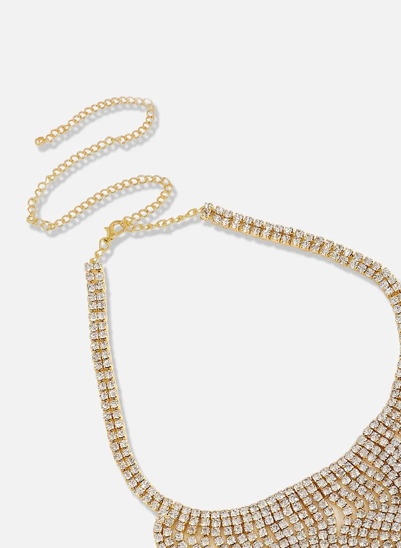 SOHI Party Artificial Necklace Jewellery