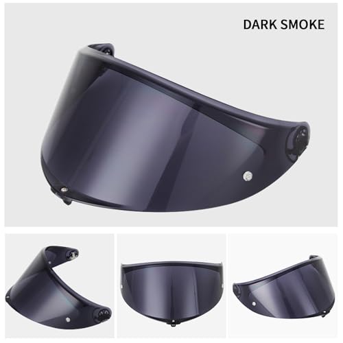 Lumfeerix K6 Visor Tinted K6s Helmet Visor Dark Shield for K6 K6S (Shade and sun protection) - Image 2