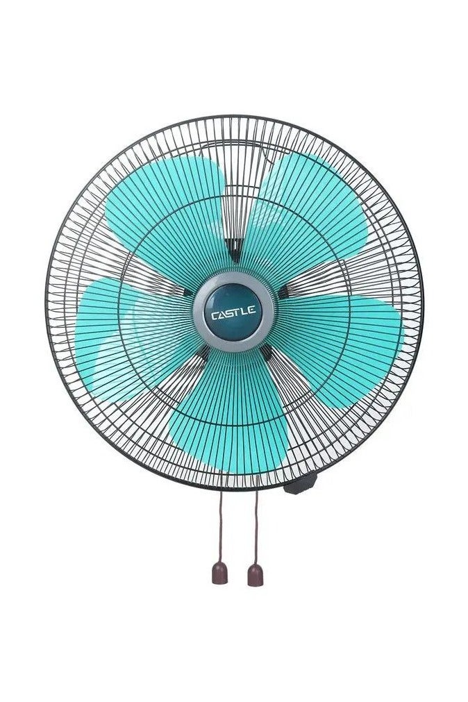 كاسل مروحة حائط كاسيل 18 بوصة، معدن، 5 ريشة، 3 سرعات، FAW 1018 - اخضر - Image 1
