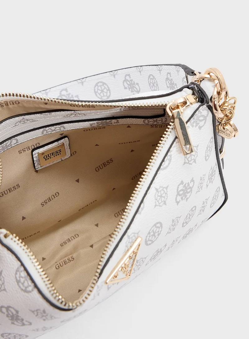 جس Eco Erica Top Zip Shoulder Bag