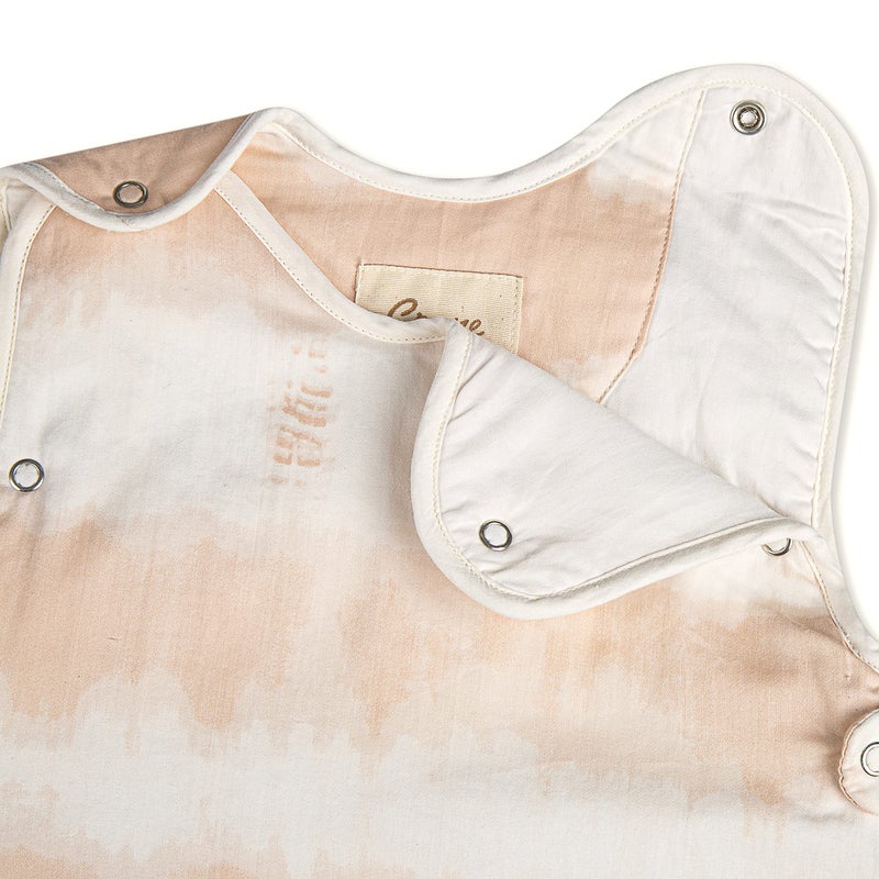 Crane Baby Cotton Sateen Sleeveless Wearable Sleeping Bag & Blanket Sack for Newborns & Infants, 0-9 Months (Tie-Dye, Parker Collection) - Image 2