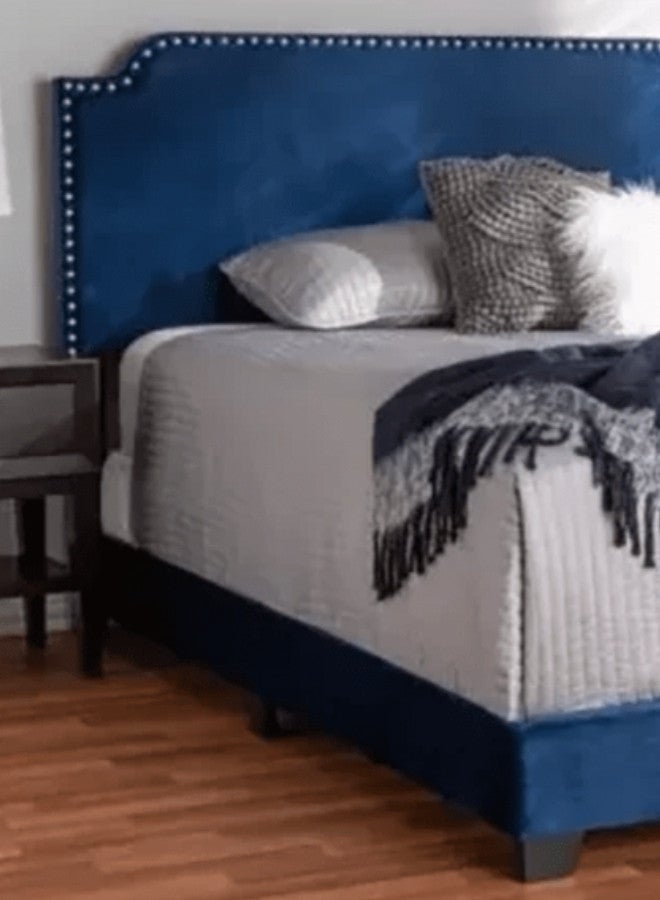 Sila Velvet Panel Bed Single Size 190x120