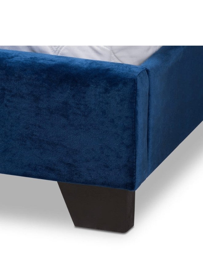 Sila Velvet Panel Bed Single Size 190x120