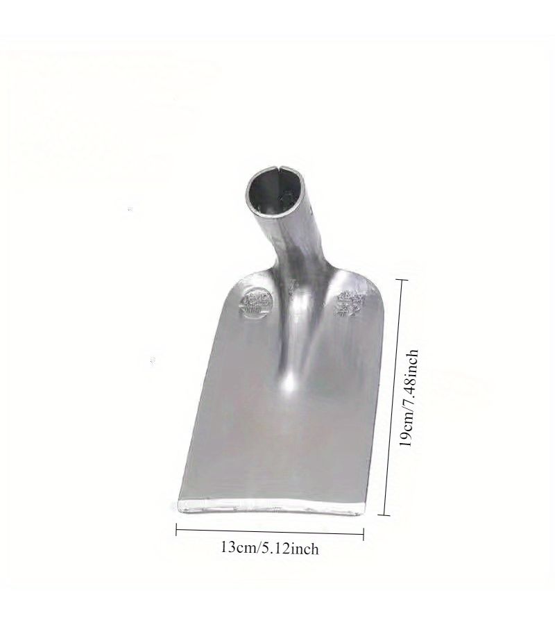 One Piece Long Head Manganese Steel Hoe Large Pointed Shovel For Household Agricultural Use Soil Turning Weeding Garden Vegetable Digging - Image 3