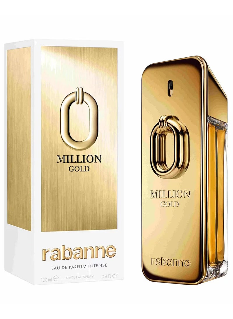 paco rabanne - Paco Rabanne Million Gold for Men EDP Intense 100ML - Image 1