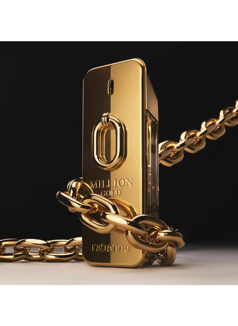 paco rabanne - Paco Rabanne Million Gold for Men EDP Intense 100ML - Image 1