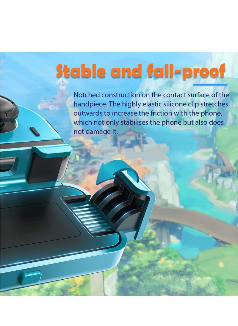 Generic - Mobile Game Controller Grip for Nintendo Switch Joy-Con & iPhone (iOS 16+) - Compatible with iPhone 14 Pro Max/14/13/12/11/X/8 Plus - Image 1