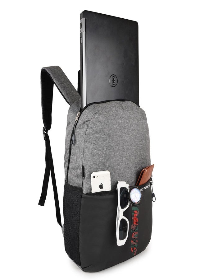 Half Moon 15.6 Inch Laptop Bag for Unisex | 30L 3 Compartment Backpack for Boys Girls | College Office School Travel Use with Padded Laptop Compartment,Multicolor - Image 5