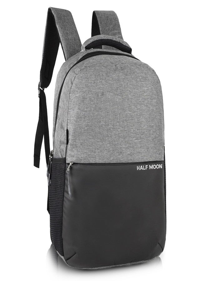 Half Moon 15.6 Inch Laptop Bag for Unisex | 30L 3 Compartment Backpack for Boys Girls | College Office School Travel Use with Padded Laptop Compartment,Multicolor - Image 1
