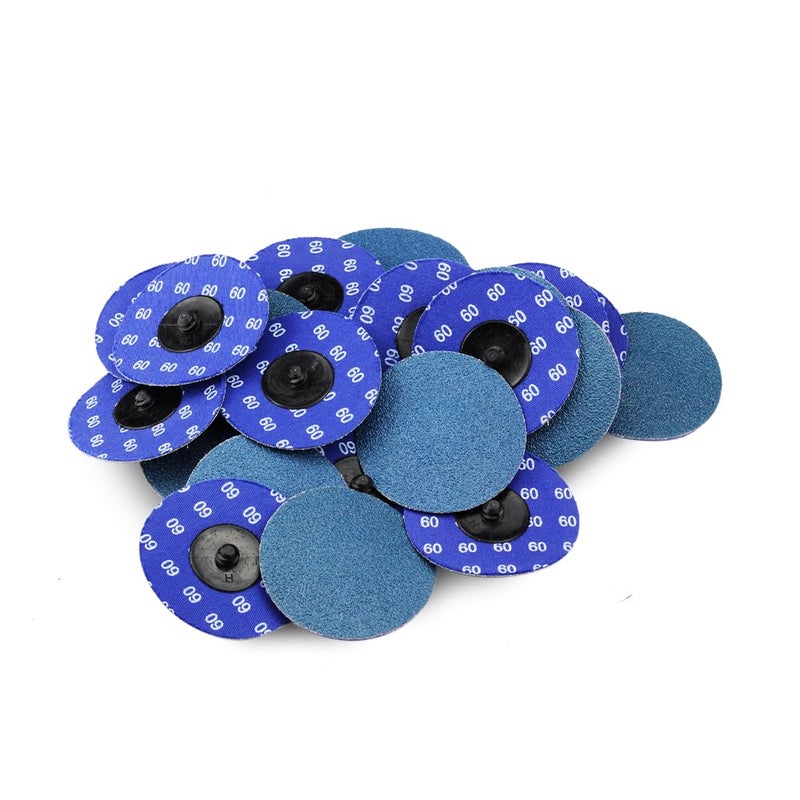 BHA Zirconia Quick Change Sanding Discs, 3", 60 Grit - 25 Pack - Image 1