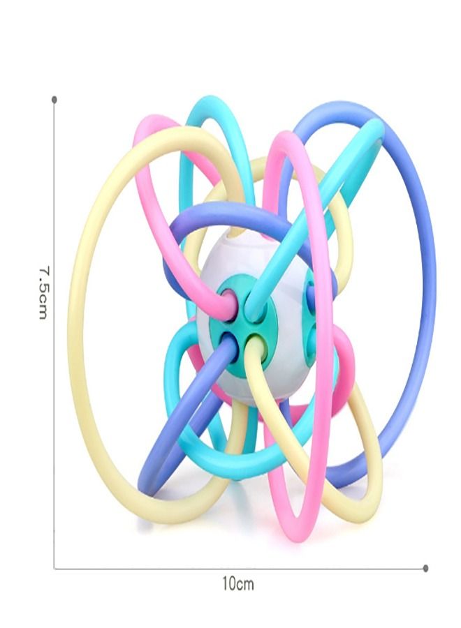 general Baby Manhattan Ball Player Grab Ball Rattle Baby Gumball Ball - Image 3